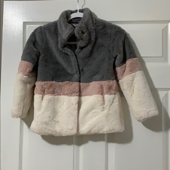c & c california Other - 💕5/$15 Faux Fur Girls jacket size 6x